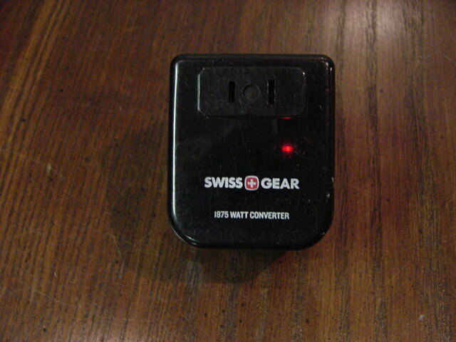 Swiss Gear 1875 Watt Travel Converter Adapter Plug