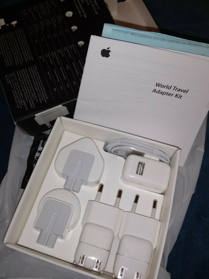 Genuine Apple World Travel Adapter Kit MB974ZM/B
