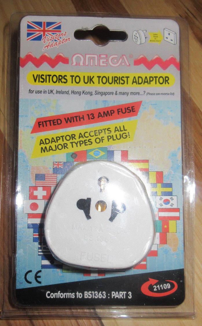 Visitors To UK Tourist Adaptor