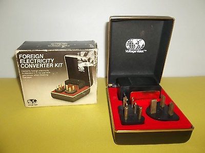 TRAVEL INTERNATIONAL VOLTAGE VALET MODEL V16P HEAVY DUTY CONVERTER W/TRAVEL CASE