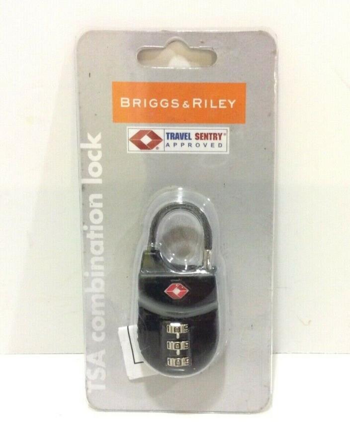 Briggs & Riley Travel Basics Tsa Cable Lock, Black, One Size