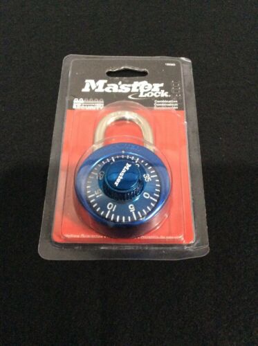 Master Lock Combination Lock Blue 1528D