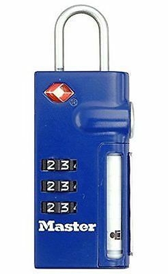 Master Lock 4693D Set Your Own Combination TSA-Accepted Luggage Lock w/ ID Tag.