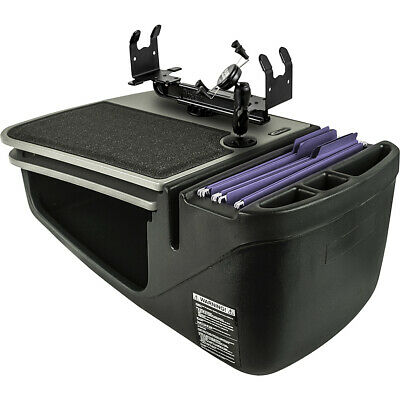AutoExec GripMaster Car Desk with Power Inverter, Phone Car Travel NEW