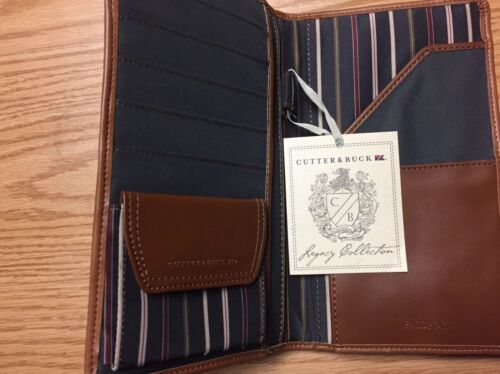 New Cutter & Buck Business Travel Passport ID Organizer Legacy Travel Wallet