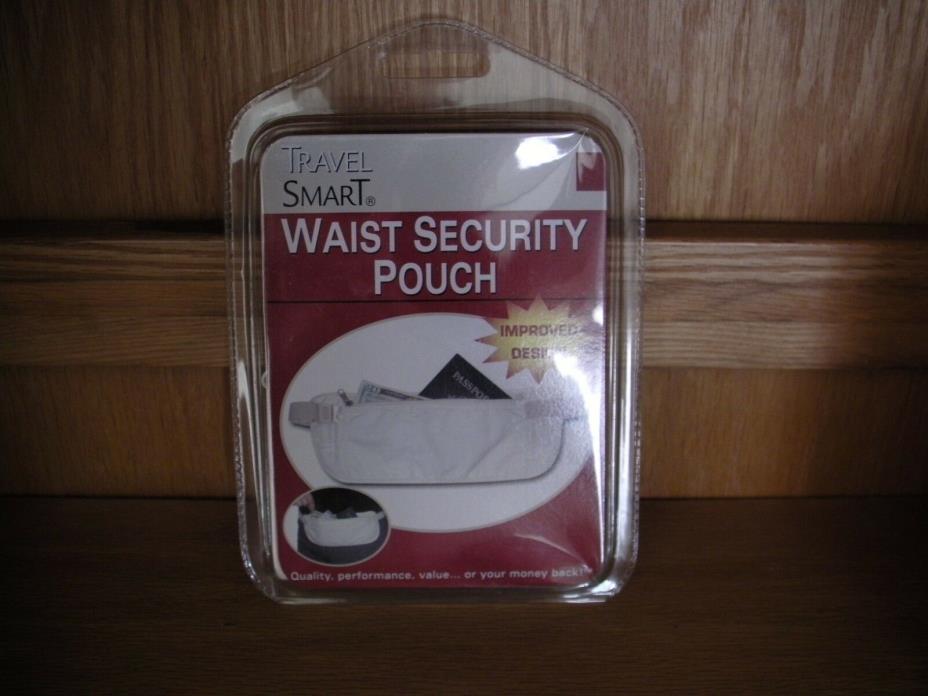 Travel Smart Waist Security Pouch White (NEW)