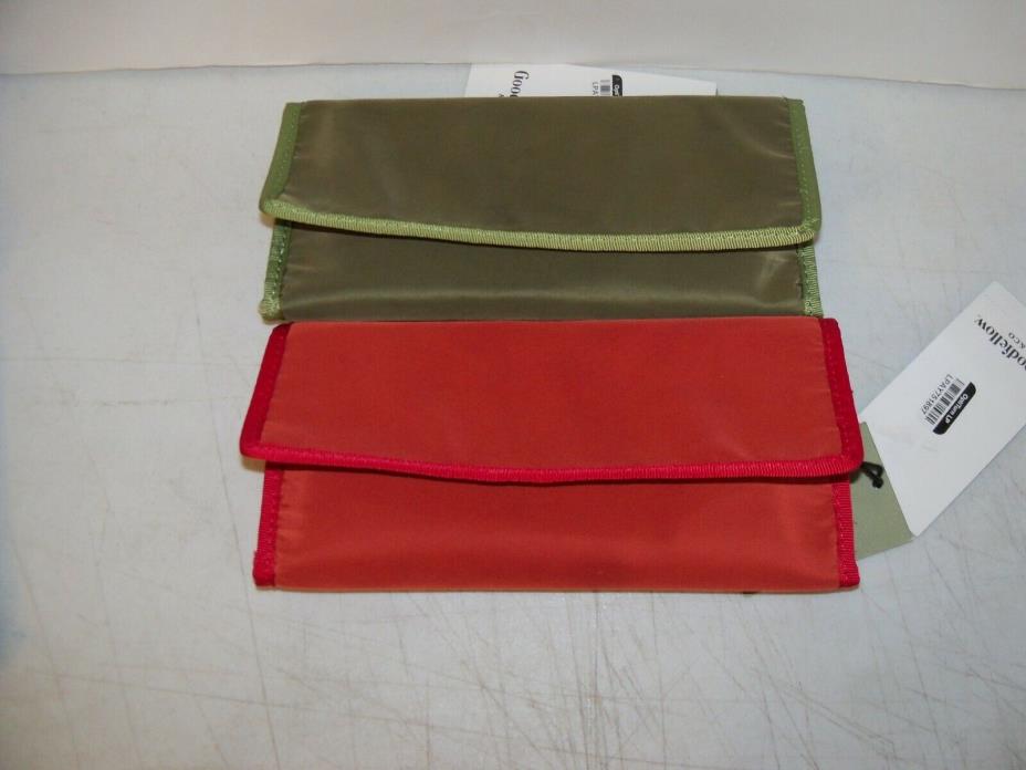Foldable Travel Handbag Strap Wallet - Goodfellow & Co Red & Green Free Shipping