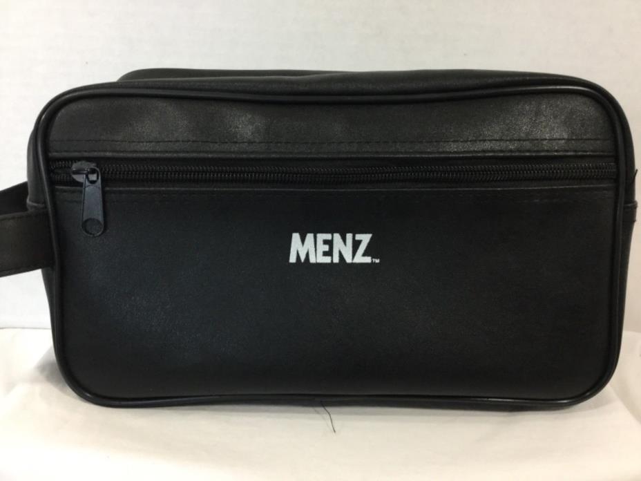 Menz Personal Care Toiletry hanging Travel Bag for Men Zip Closure, Black