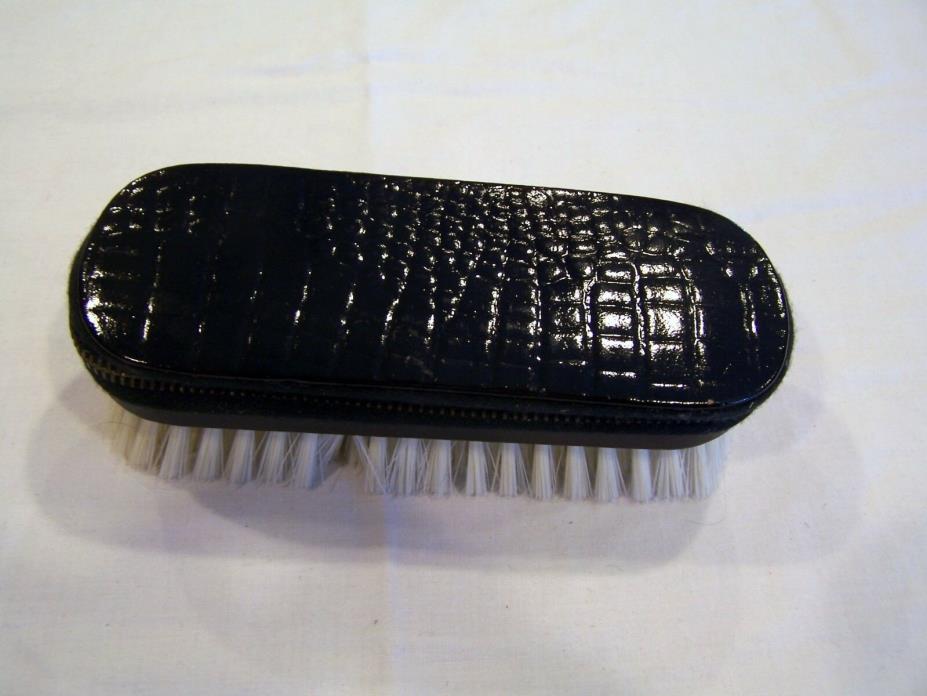 Combination clothes brush & toiletry kit, vintage travel accessories
