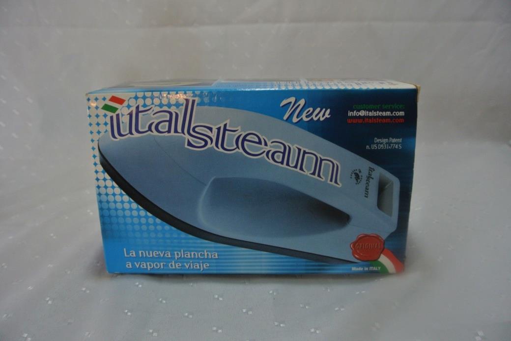 Ital Steam Lightweight Travel Steam iron-Made in Italy Light weight!