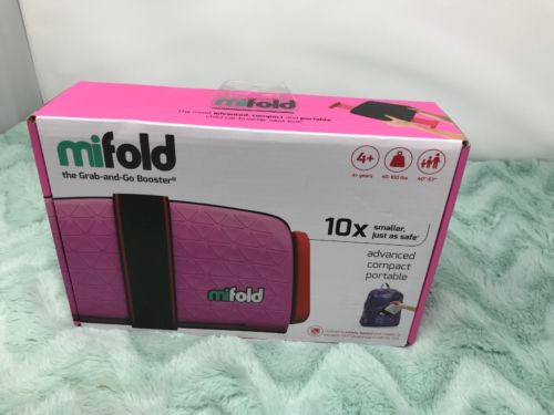 Mifold MF01-US/PNK Grab-and-Go Car Booster Seat (Perfect Pink)