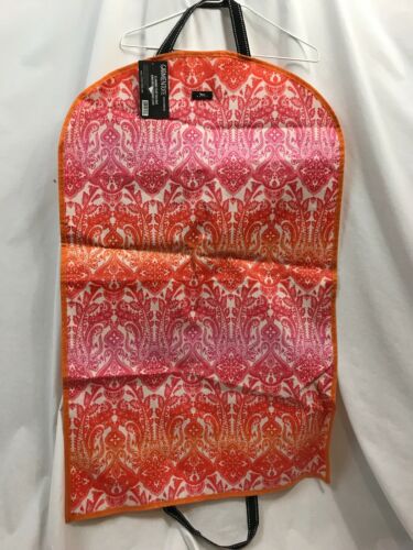 Scout Garmentote Hanging Garment Bag, Orange and Pink, New