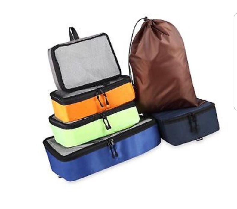 amelleon 6 Set large capacity ultralight Packing Cubes, Travel Organizer, wit...