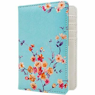 Passport Holder Covers Cover For Women Leather With RFID Blocking - Travel Case