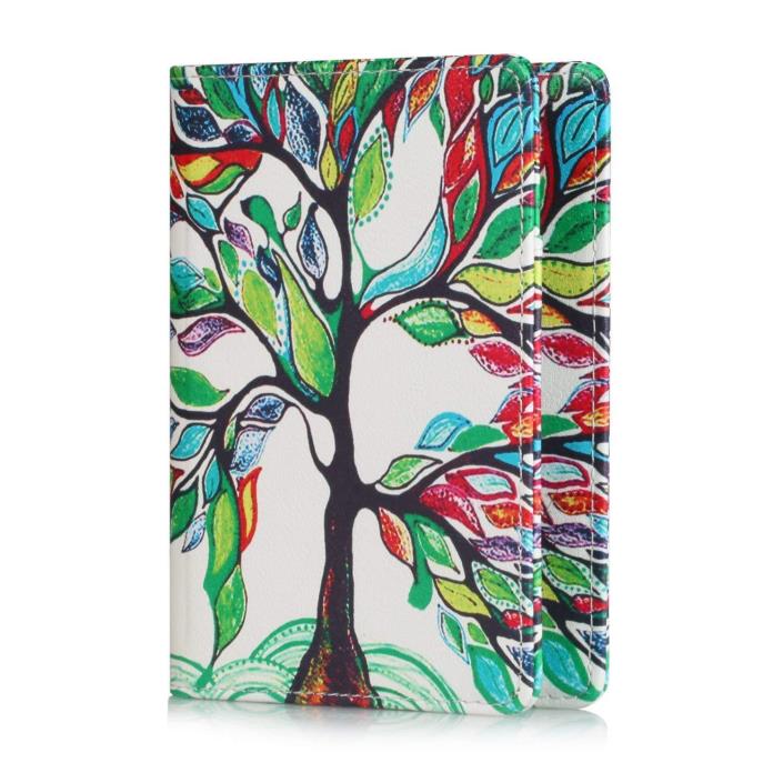 EpicGadget RFID Blocking Premium PU Leather Passport Holder Travel Wallet Cover