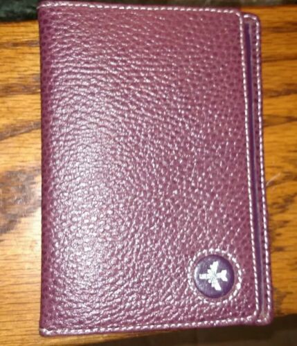 Franklin Covey Purple Passport Holder