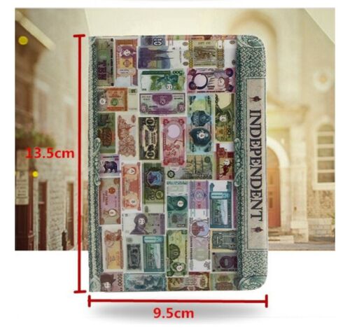 Passport Cover Holder USA Documents Saver Protector Independent Note Design