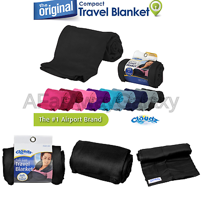 Cloudz Compact Travel Blanket - Black