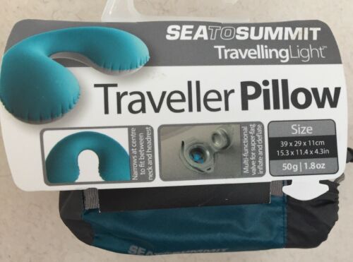 SEA TO SUMMIT TravelingLight Traveller Pillow Multi-functional Valve NEW