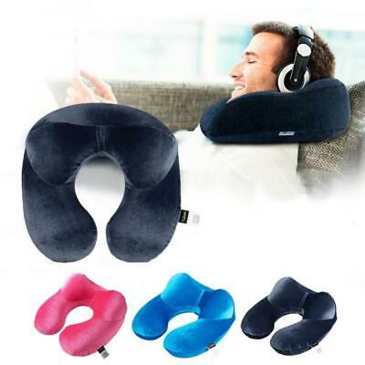 U-Shape Travel Pillow for Airplane Inflatable Neck