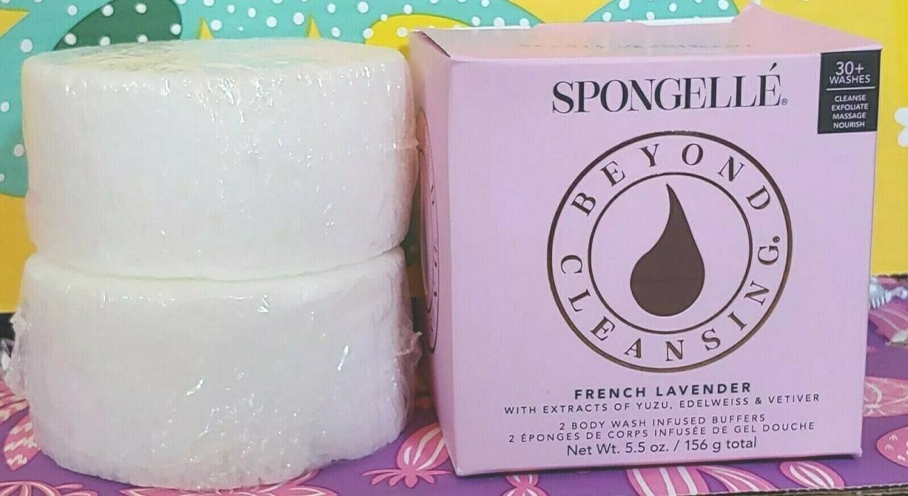 SPONGELLE FRENCH LAVENDER DUET- 5.5oz NEW