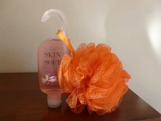 Avon Skin So Soft and Sensual Shower Gel with scrubber