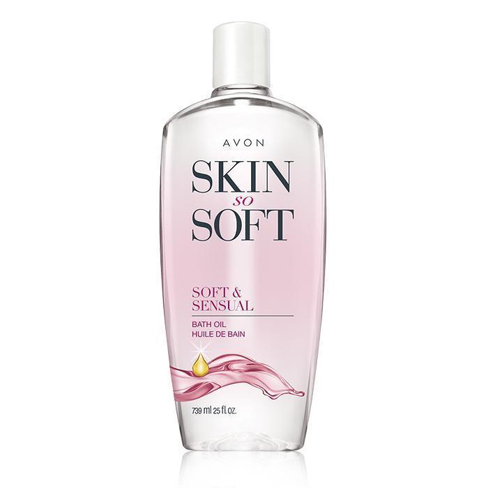Avon Skin So Soft Bonus-Size Soft & Sensual Bath Oil