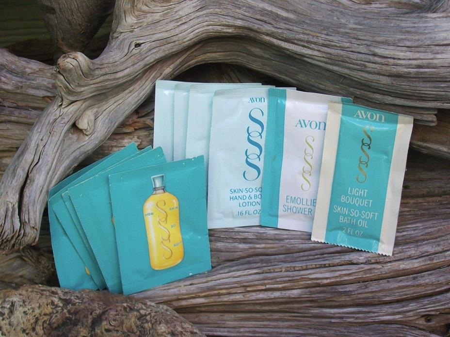 Avon Skin So Soft Bath Oils & Lotion Travel Packs Original Formula Vintage & New