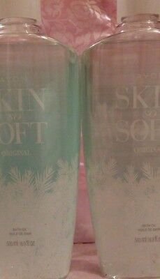 AVON Skin So Soft Original Bath Oil 16.9 fl. oz. - TWO