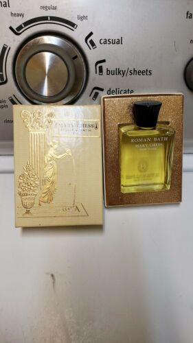 VINTAGE MARY CHESS ROMAN BATH OIL 2 FL OZ 60 ML, NEW IN BOX