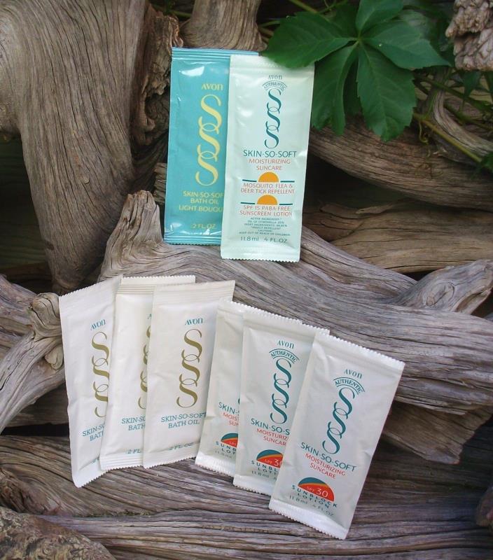 Avon Skin So Soft Bath Oils Mosquito Repellent Original Formula Vintage also New