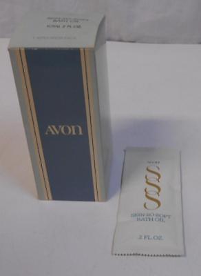 Avon Skin-So-Soft .2 Oz./ea Bath Oil Samples Box of 10 Travel Size NOS © 1987 e