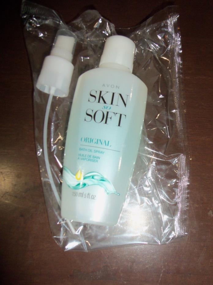 Avon Skin So Soft Original Bath Oil Spray 5 oz Sealed New