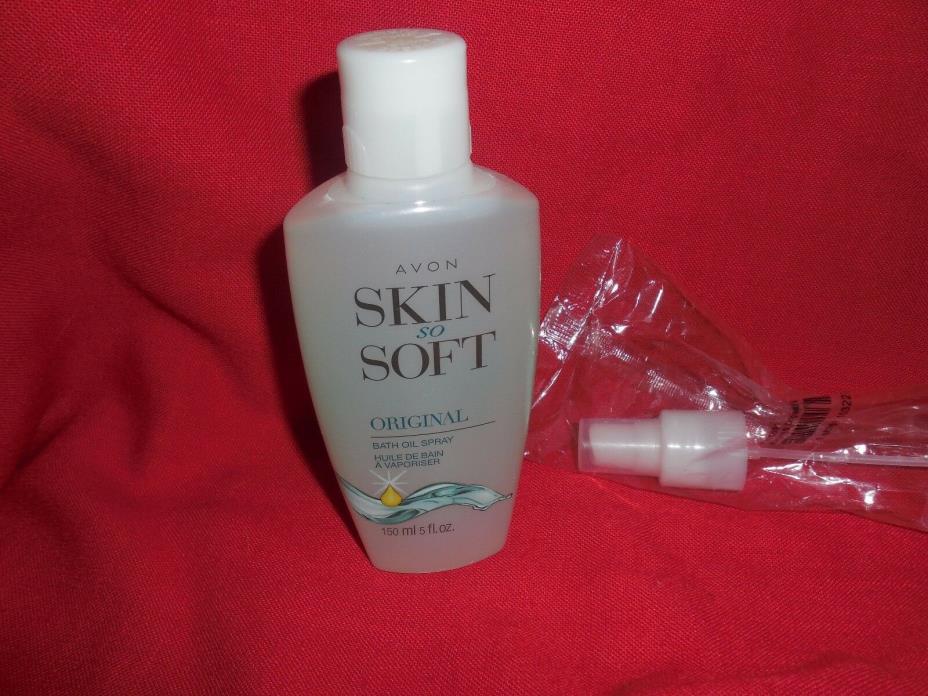 Avon bath oil spray Skin So Soft new/sealed 5 fl oz original scent