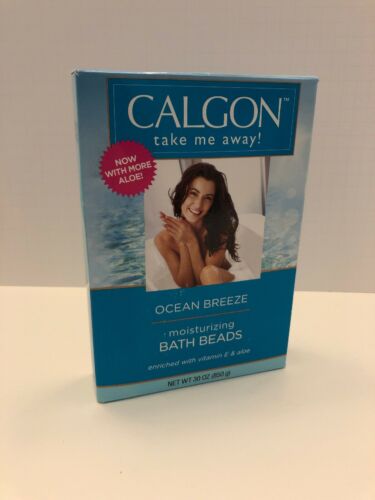 Calgon Moisturizing Bath Beads - Ocean Breeze 30oz - NEW