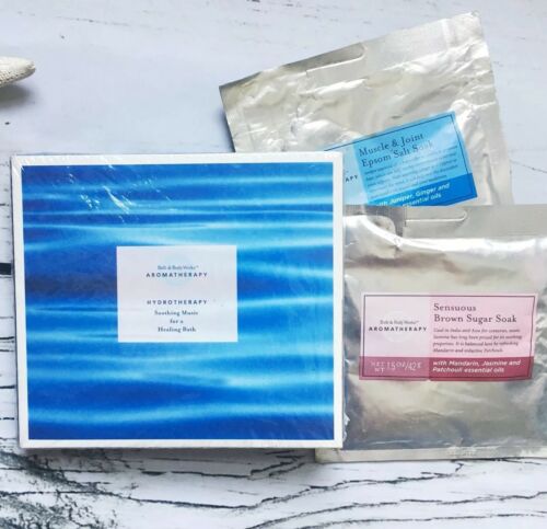 Bath & Body Works Aromatherapy Bath Soak & HYDROTHERAPY CD