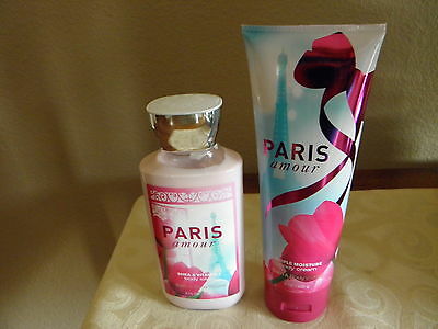 Bath and Body Works PARIS AMOUR  BODY CREAM & BODY LOTION FREE SHIPPING