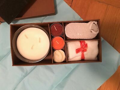 Earth & Sea Spa Essentials Aroma Candle Gift Set BRAND NEW