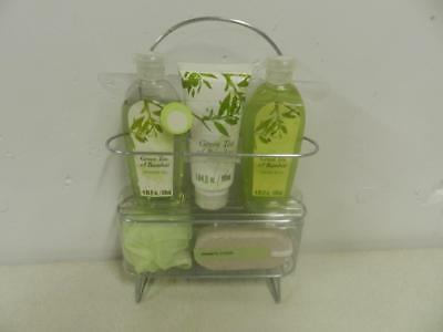 Green Tea & Bamboo Shower Caddy Gift Set
