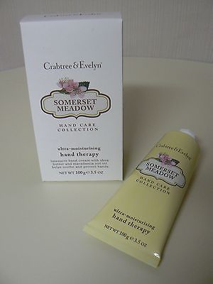 Crabtree & Evelyn Somerset Meadow Hand Therapy 3.5 ounces boxed NEW