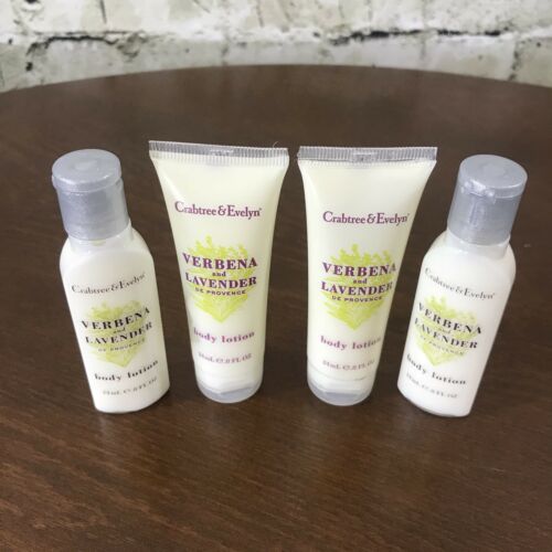 Crabtee & Evelyn Body Lotion Travel Size - LOT of 4