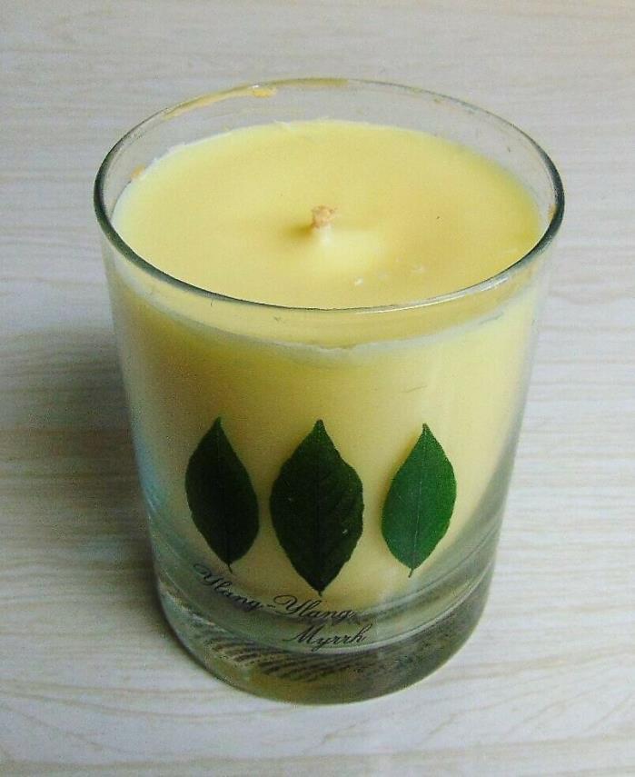 Ylang Ylang Myrrh Aromatherapy Sensual Candle Bath & Body Works RARE