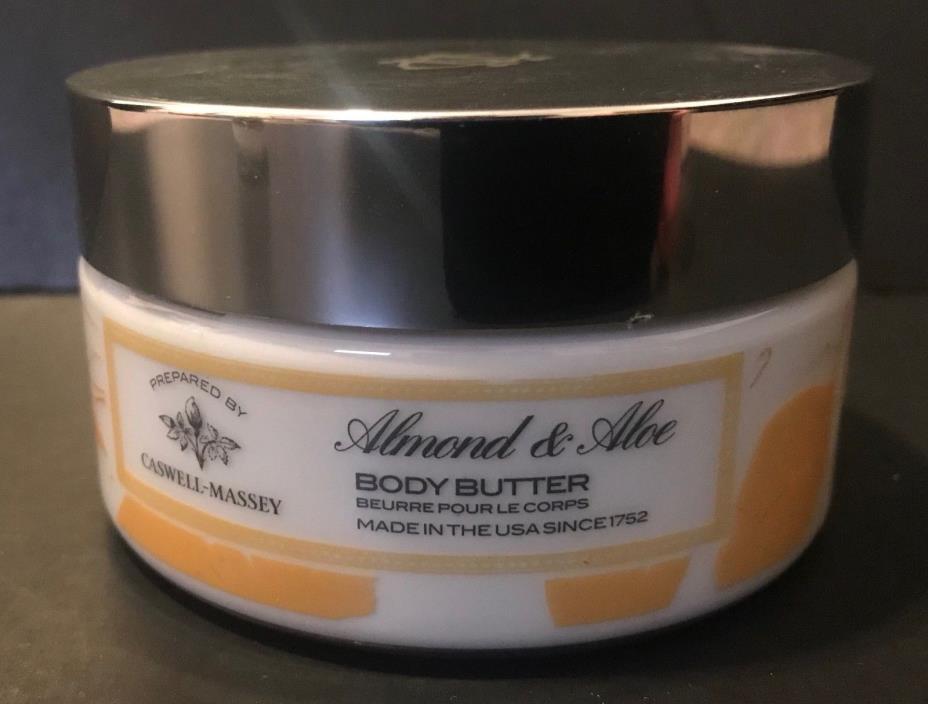 Caswell-Massey Almond and Aloe Body Butter, 8 Ounce
