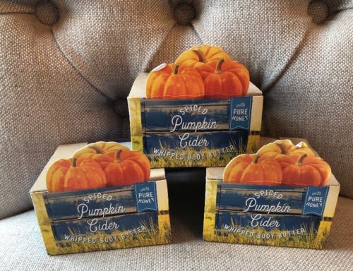 3 - Bath & Body Works Spiced Pumpkin Cider Whipped Body Butter with Pure Honey