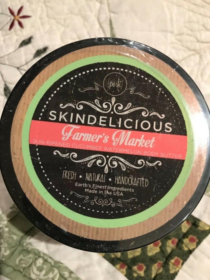 Perfectly Posh ~ FARMER'S MARKET ~Skindelicious~ BODY BUTTER ~ New|Sealed ~ HTF