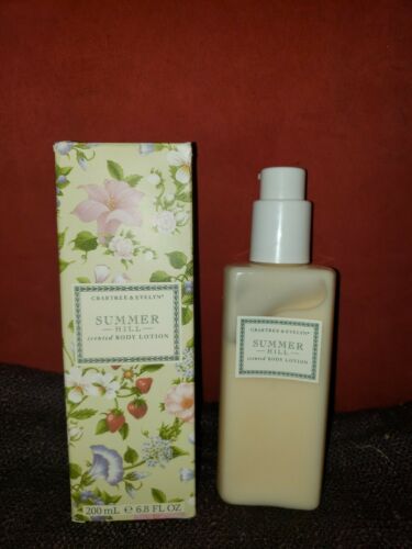 CRABTREE EVELYN SUMMERHILL SUMMER HILL SCENTED BODY LOTION~6.8oz BRAND NEW