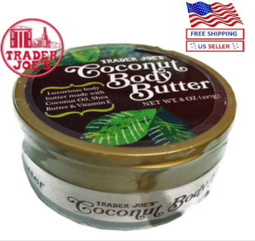 Trader Joe's Coconut Oil Body Butter Shea Butter & Vitamin E