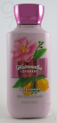 Bath & Body Works Watermelon Lemonade 8 oz lotion shea vitamin E summer