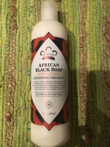 Nubian Heritage Lotion - African Black Soap - 13 oz