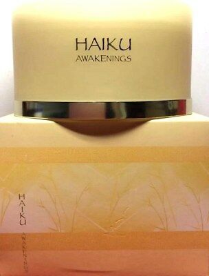 Avon Haiku Awakenings Talc Shimmer Dusting Body Powder with Puff 3.5oz New